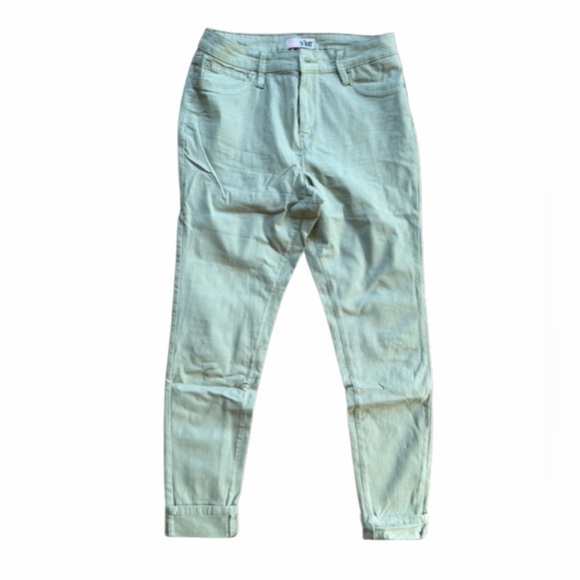 YMI Denim - Women’s YMI Mint Green Skinny Jeans